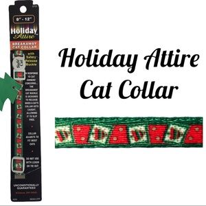 NWT Break Away Cat Collar - Christmas Tree Design